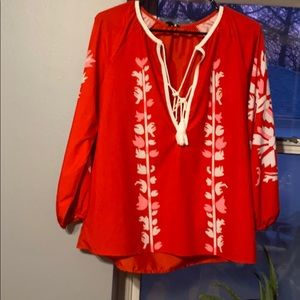 NWT-Vonda baggy blouse